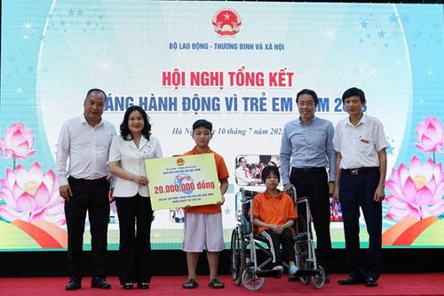 Hỗ trợ khoảng một triệu lượt trẻ trong Tháng hành động vì trẻ em