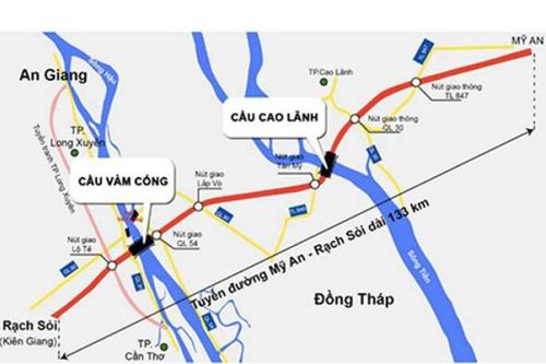 Dự án cao tốc Mỹ An - Cao Lãnh đội vốn 1.439 tỷ đồng