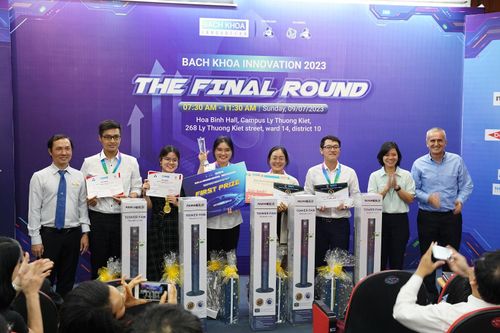 Tìm ra quán quân cuộc thi Bach khoa Innovation lần VI