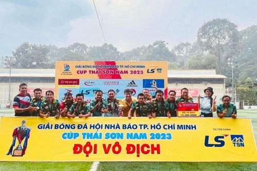 Đài truyền hình TP HCM vô địch Giải bóng đá Hội Nhà báo TP HCM
