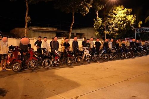 Tây Ninh: Bắt giữ nhóm đối tượng đua xe trái phép