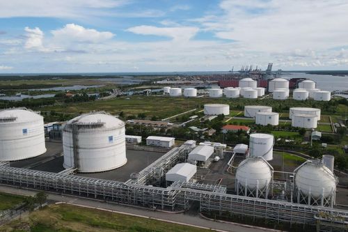 Tàu chở 70.000 tấn LNG nhập khẩu cập cảng Bà Rịa-Vũng Tàu
