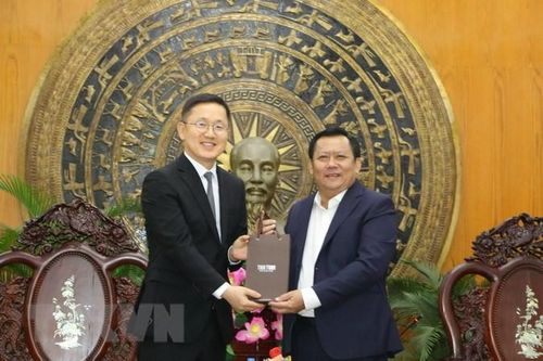 Samsung Engineering mong muốn đầu tư giải pháp môi trường ở Long An