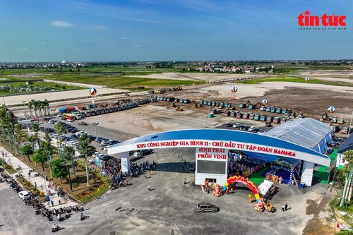 Ảnh 360: Ngắm KCN sinh thái Gia Bình II vừa khởi công xây dựng