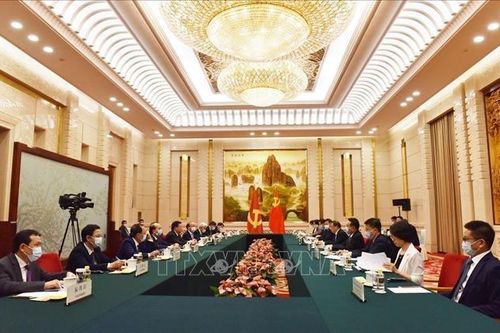 Đoàn đại biểu Đảng Cộng sản Việt Nam thăm và làm việc tại Trung Quốc