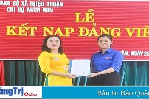 Triệu Phong chú trọng công tác xây dựng Đảng trong tình hình mới
