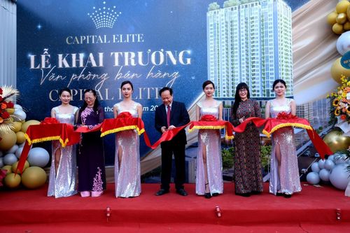 Khai trương văn phòng bán hàng Capital Elite 18 Phạm Hùng