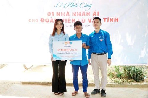 Lào Cai: Xây 'Nhà nhân ái' cho đoàn viên người dân tộc thiểu số có hoàn cảnh khó khăn