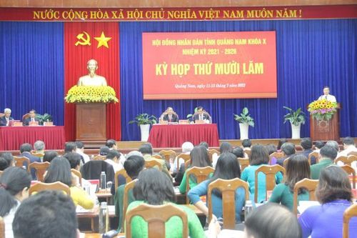 Phó Chủ tịch Quốc hội Nguyễn Đức Hải tham dự Kỳ họp thứ 15 HĐND tỉnh Quảng Nam