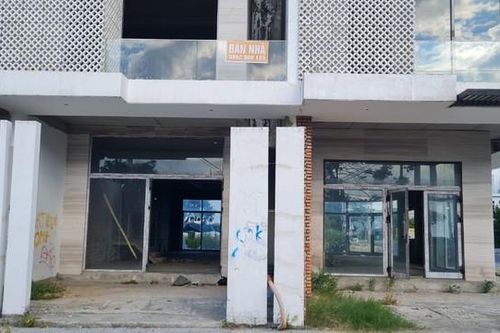 Đà Nẵng: Hoang tàn 'siêu phẩm' shophouse 2 mặt tiền Marina Complex