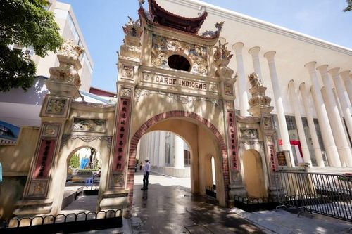 Điều đặc biệt của cổng trại Bảo An binh vừa trùng tu ở Hà Nội