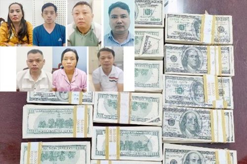 Triệt phá đường dây mua bán hơn 100.000 USD giả