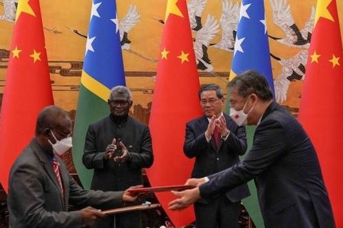 Trung Quốc và quần đảo Solomon thiết lập quan hệ đối tác chiến lược toàn diện, Australia yêu cầu 'minh bạch'