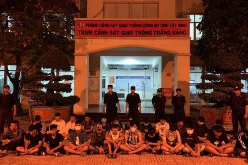 Tây Ninh: Bắt giữ nhóm đối tượng đua xe trái phép