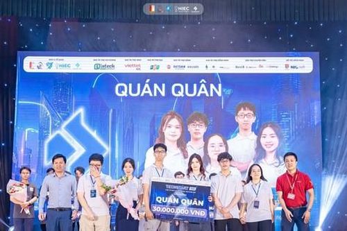 Lộ diện quán quân cuộc thi sáng tạo khởi nghiệp công nghệ