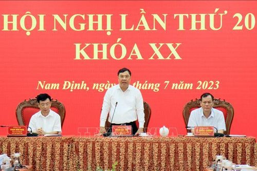 Nam Định: Tiếp tục cụ thể hóa các chỉ thị, nghị quyết gắn với thực tế địa phương