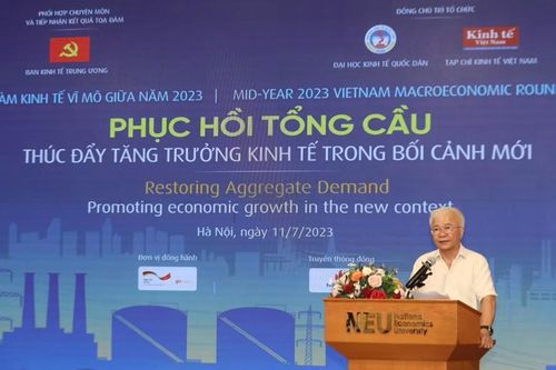 TS. Chử Văn Lâm: Tọa đàm Kinh tế vĩ mô giữa năm 2023 là một sự kiện kinh tế quan trọng