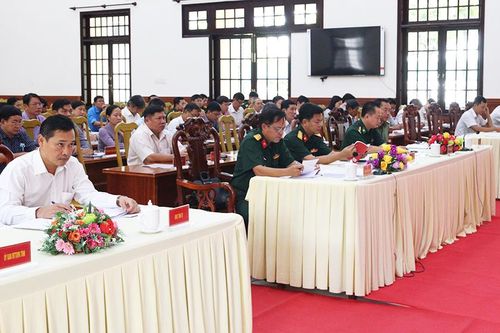 Triển khai công tác chuẩn bị kiểm tra về khu vực phòng thủ