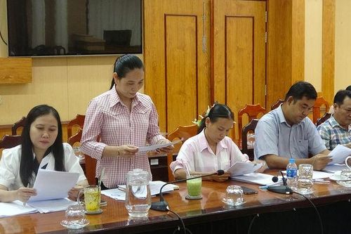 Thẩm tra các nội dung trình tại kỳ họp HĐND huyện Tri Tôn giữa năm 2023