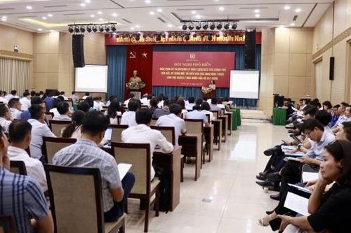 Phổ biến Nghị định số 35/2023/NĐ-CP sửa đổi, bổ sung một số điều của các nghị định thuộc lĩnh vực quản lý Nhà nước của Bộ Xây dựng
