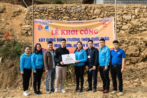Quỹ từ thiện An Phúc với hoạt động thiện nguyện xây dựng điểm trường tại tỉnh Hà Giang