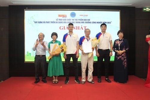 Tạp chí Kinh tế Môi trường giành giải Nhất cuộc thi viết về đa dạng sinh học trong KCN tại Việt Nam