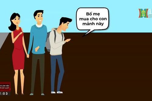 Người chưa thành niên có được nhận tặng cho quyền sử dụng đất từ cha mẹ | Sống và làm việc theo pháp luật | 11/07/2023