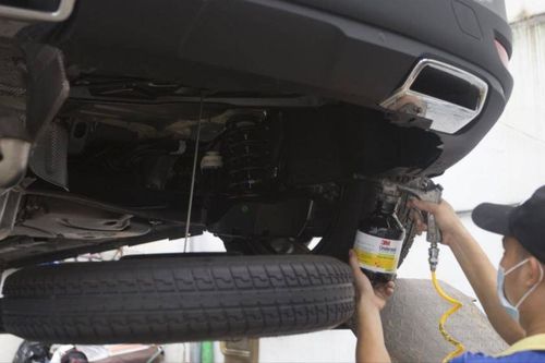 Có nên sơn phủ gầm ô tô?