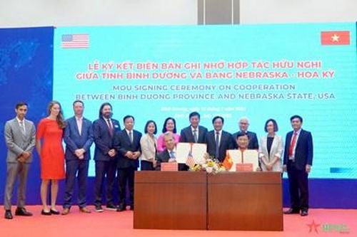 Thúc đẩy quan hệ hợp tác giữa Bình Dương với Hoa Kỳ