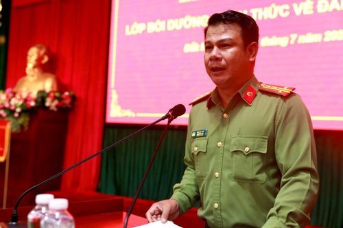 Công an Đắk Nông mở lớp bồi dưỡng nhận thức về đảng năm 2023