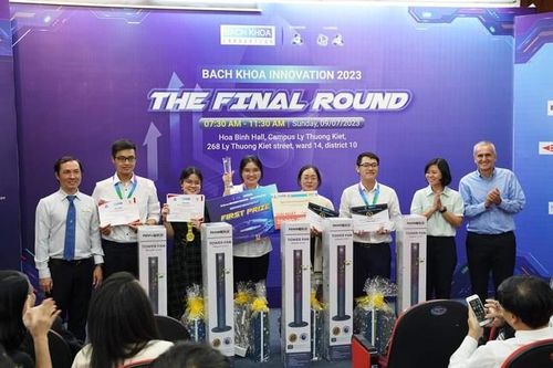 'Màng bọc thực phẩm ăn được làm từ Chitosan và lá ổi' giành giải Nhất 'Bach khoa Innovation 2023'