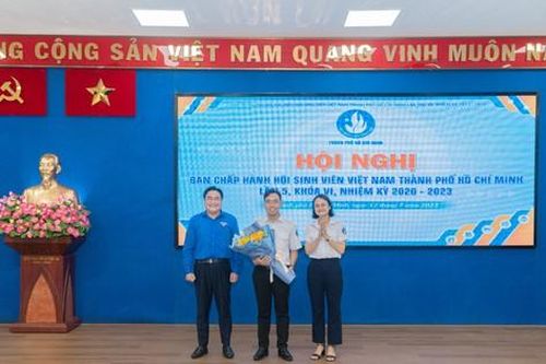 Hội Sinh viên TP. HCM có tân Phó Chủ tịch thường trực