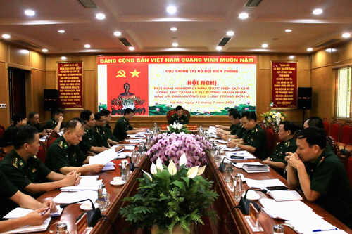 Cục Chính trị BĐBP: Rút kinh nghiệm công tác quản lý tư tưởng quân nhân