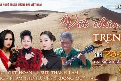 Đêm nhạc 'Vết chân tròn trên cát' tri ân những người lính anh hùng