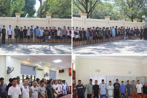 Triệt phá sới bạc dưới hình thức đá gà, bắt giữ 142 đối tượng