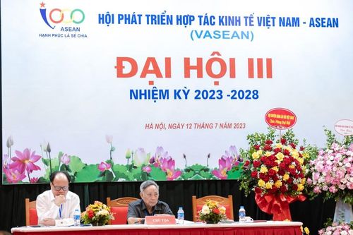 Hội Phát triển hợp tác kinh tế Việt Nam - ASEAN có Chủ tịch mới