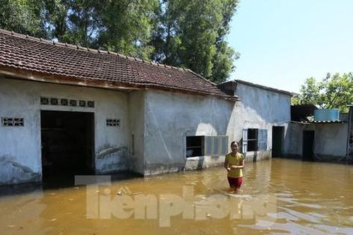 Cảnh 'chạy lụt' của người dân Hà Tĩnh giữa trưa hè oi ả
