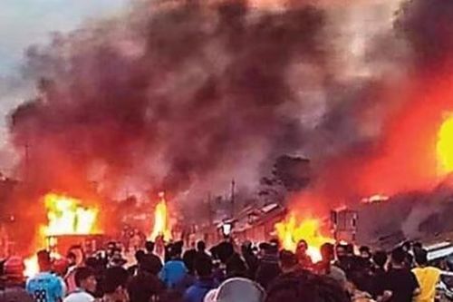 Nga: Nhiều nhà dân gần vùng thủ đô cháy không rõ nguyên nhân