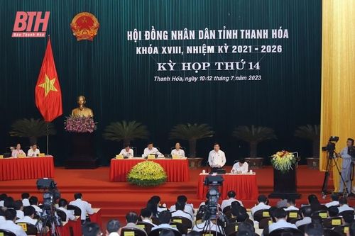 Kỳ họp thứ 14, HĐND tỉnh Thanh Hóa khóa XVIII: Biểu quyết thông qua nhiều Nghị quyết quan trọng và bế mạc kỳ họp