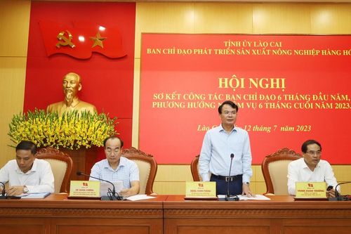 Ban Chỉ đạo phát triển sản xuất nông nghiệp hàng hóa tỉnh triển khai nhiệm vụ 6 tháng cuối năm