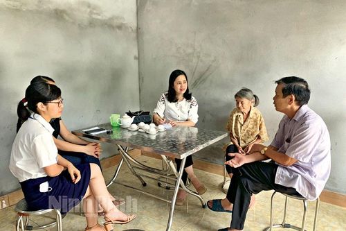 Nhiều hộ nghèo có nhà mới trước mùa mưa bão