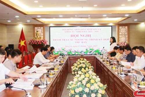 Thẩm tra các nội dung trình Kỳ họp thứ bảy, HĐND tỉnh