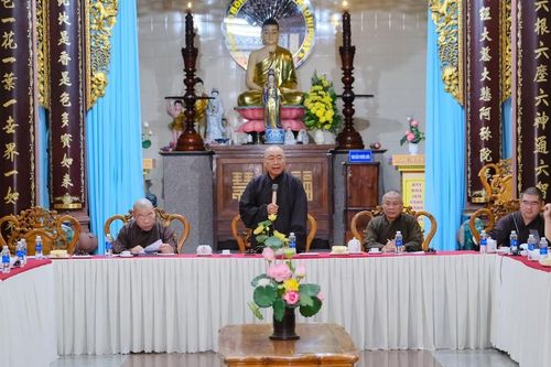 Bình Thuận: Ban Trị sự Phật giáo tỉnh sơ kết hoạt động Phật sự 6 tháng đầu năm 2023