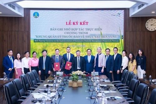 Hợp tác quản lý, sử dụng thuốc bảo vệ thực vật bền vững
