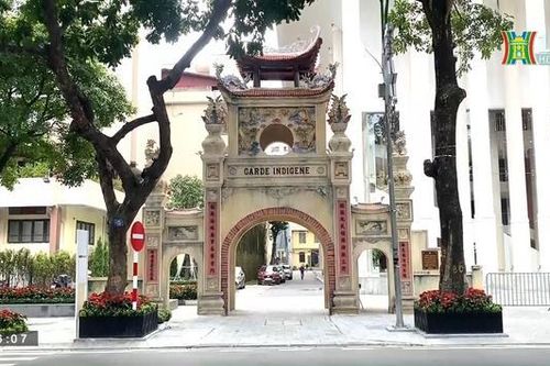 Hà Nội tu bổ cổng trại Bảo An Binh