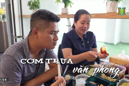 Cơm trưa văn phòng | Nhịp sống Hà Nội | 12/07/2023