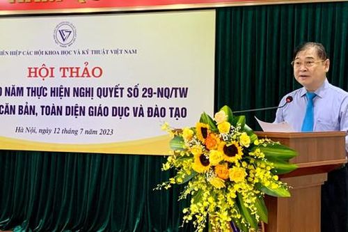 Nhiều ý kiến đóng góp cho báo cáo tổng kết 10 năm thực hiện Nghị quyết số 29-NQ/TW