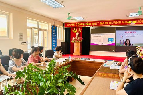 Quận Ba Đình tập huấn, bồi dưỡng giáo viên sử dụng SGK mới