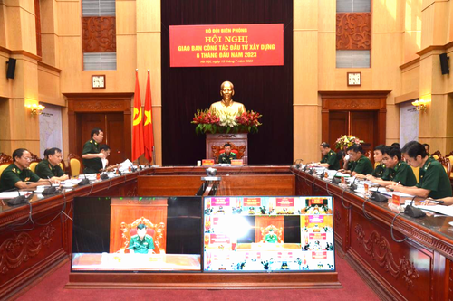 Giao ban công tác đầu tư xây dựng 6 tháng đầu năm 2023