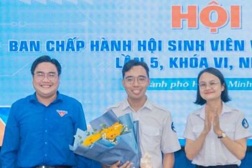 Thạc sĩ báo chí được phân công giữ chức Phó chủ tịch Thường trực Hội Sinh viên TPHCM